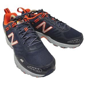 New Balance Mens 573 AT All Terrain Shoes Size 9.5 4E Wide Navy Orange Hiking
